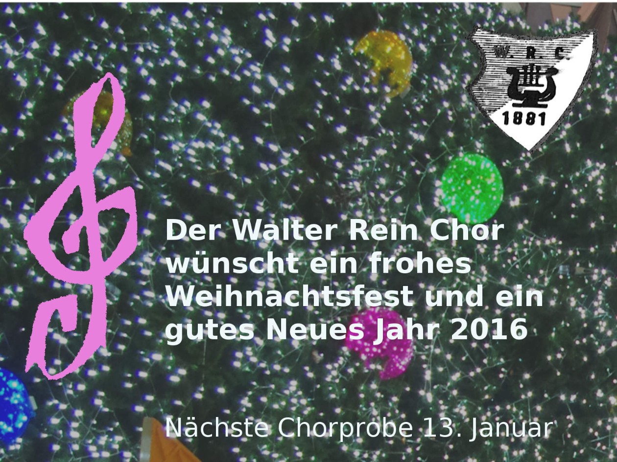 frohe Weihnacht und einen gutes Neues Jahr